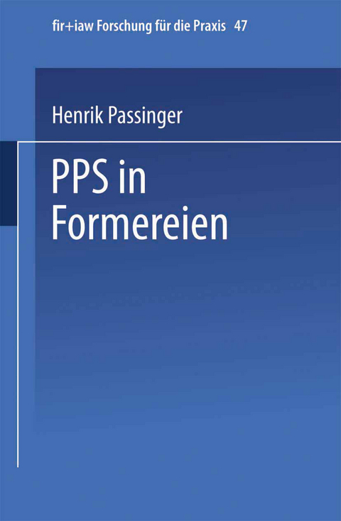 PPS in Formereien - Henrik Passinger