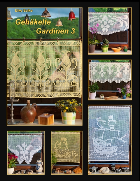 Geh&auml;kelte Gardinen 3 - Elke Selke