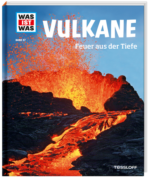 WAS IST WAS Band 57 Vulkane. Feuer aus der Tiefe - Dr. Manfred Baur