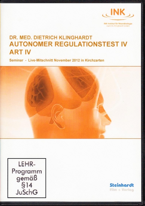 Autonomer Regulationstest IV (ART IV) - Dietrich Klinghardt