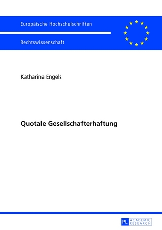 Quotale Gesellschafterhaftung