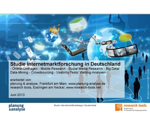 Studie Internetmarktforschung in Deutschland