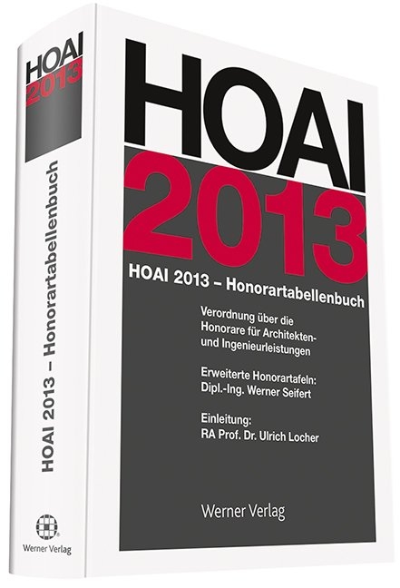 HOAI-Honorartabellenbuch 2013 - Werner Seifert
