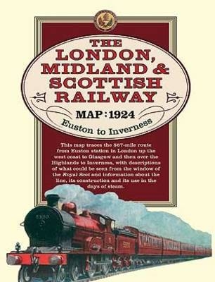 London, Midland & Scottish Railway Map, 1924