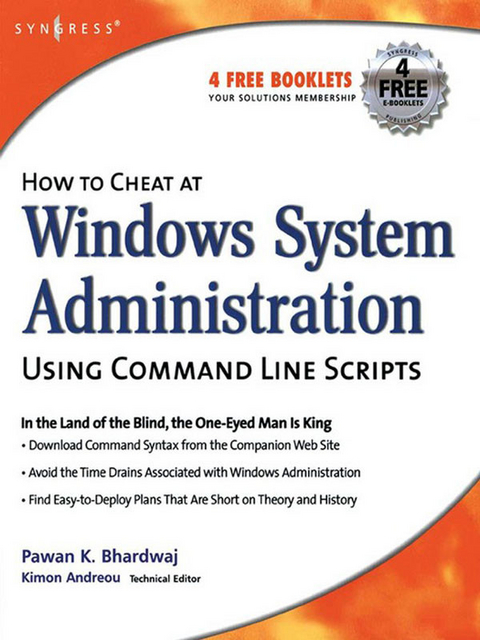 How to Cheat at Windows System Administration Using Command Line Scripts -  Pawan K Bhardwaj