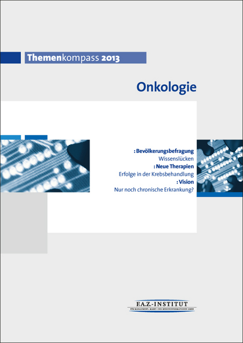 Themenkompass 2013 Onkologie