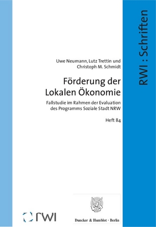 Förderung der Lokalen Ökonomie.