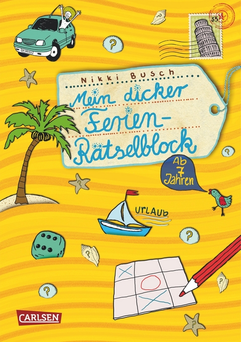 R&auml;tselspa&szlig; Grundschule: Mein dicker Ferien R&auml;tselblock - Nikki Busch