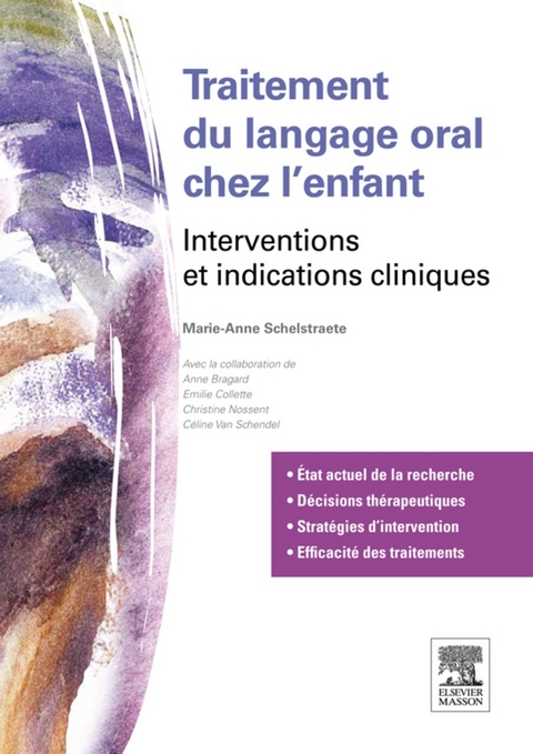 Traitements du langage oral chez l'enfant -  Marie-Anne Schelstraete