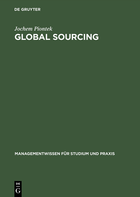 Global Sourcing - Jochem Piontek