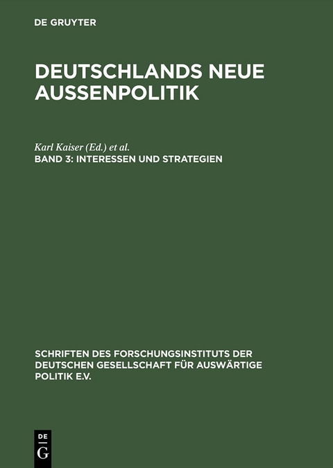 Interessen und Strategien - 
