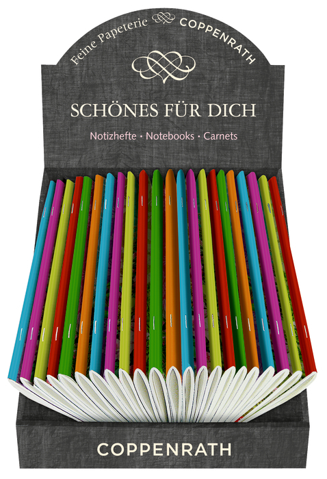 Thekenaufsteller: Notizhefte Waldzauber DIN A5