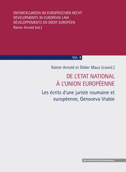 De l'Etat national &agrave; l'Union europ&eacute;enne - 