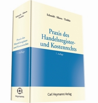 Praxis des Handelsregister- und Kostenrechts
