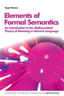 Elements of Formal Semantics - Yoad Winter