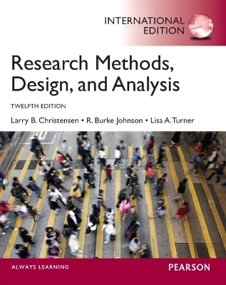 Research Methods, Design, and Analysis