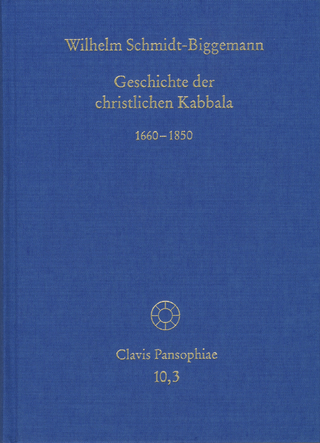 Geschichte der christlichen Kabbala. Band 3