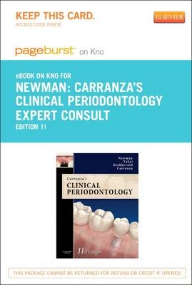 Carranza's Clinical Periodontology Expert Consult Pageburst E-Book on Kno (Retail Access Card)