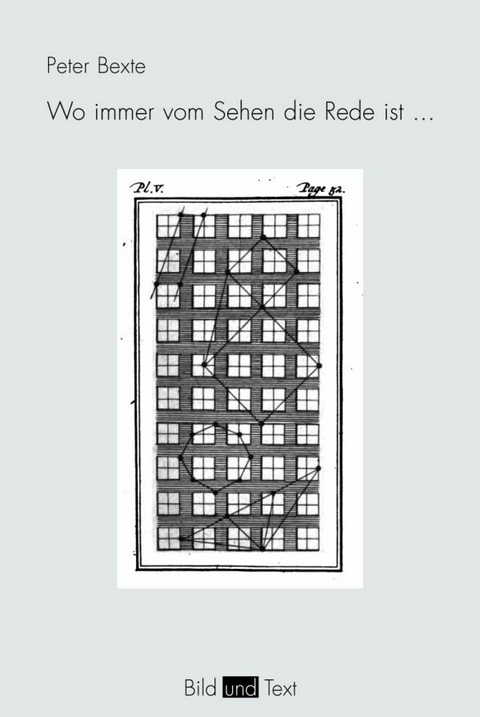 Wo immer vom Sehen die Rede ist ... da ist ein Blinder nicht fern - Peter Bexte
