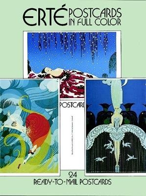 Erte Postcards in Full Color
