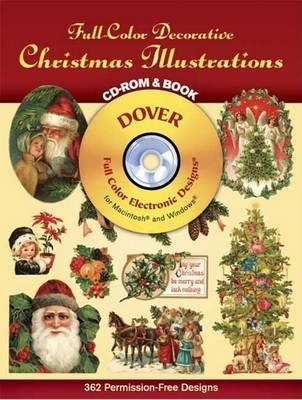 Decorative Christmas Illustrations - Clip Art, Dover Publications Inc, Maggie Kate