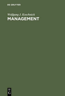 Management - Wolfgang J. Koschnick