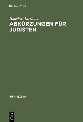 Abkürzungen für Juristen