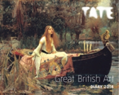 Tate Great British Art illustrated diary 2014