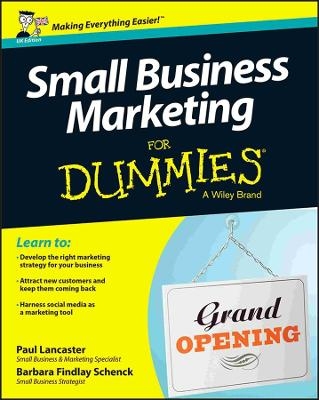 Small Business Marketing For Dummies - Paul Lancaster