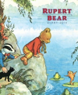 Rupert Bear illustrated diary 2014