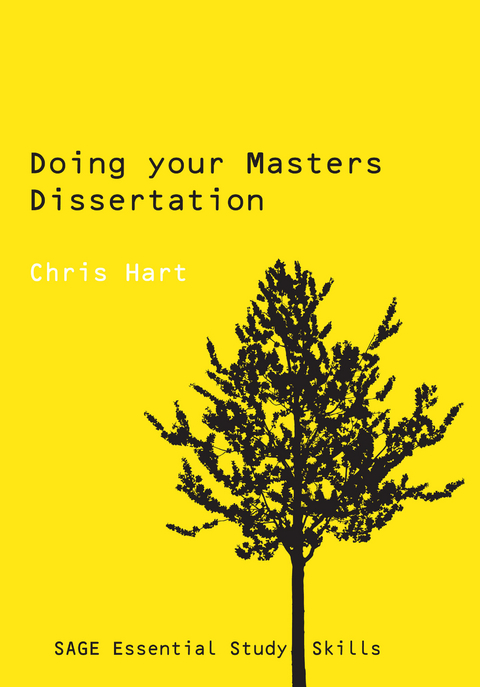 Doing Your Masters Dissertation - Chris Hart