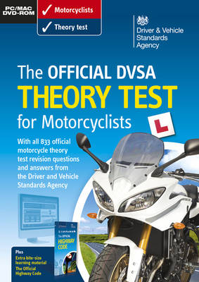 The official DSA theory test for motorcyclists [DVD-ROM] -  Driving Standards Agency