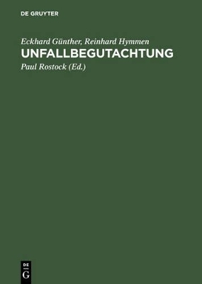 Unfallbegutachtung - Eckhard G&uuml;nther, Reinhard Hymmen