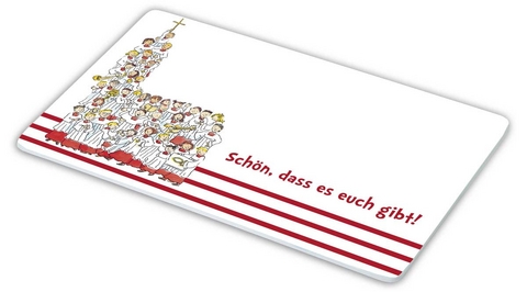 Fr&uuml;hst&uuml;cksbrettchen &raquo;Ministranten&laquo;