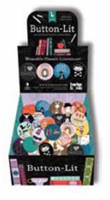 Button-Lit Wearable Classic Literature Button Box 200 asstd FIRM SALE