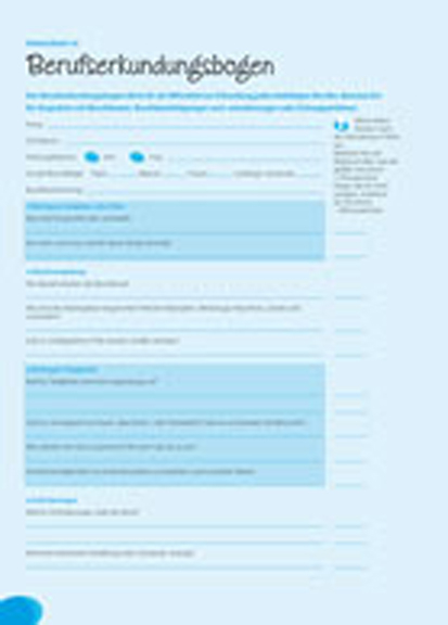 Berufswahltagebuch - Erwin Egloff, Daniel Jungo