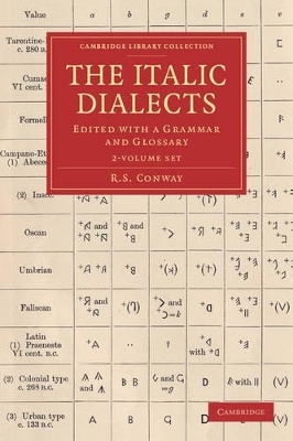 The Italic Dialects 2 Volume Set