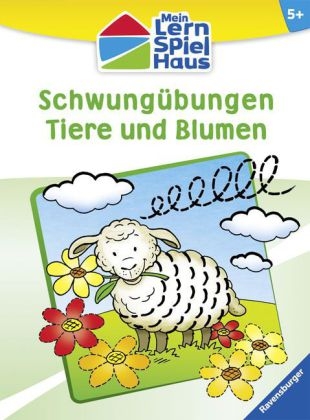 Schwungübungen Tiere und Blumen