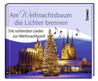 Am Weihnachtsbaum die Lichter brennen