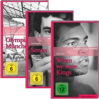 SZ Cinemathek Dokumentarfilm Sport: When we were kings / Senna / Olympiade '72 München