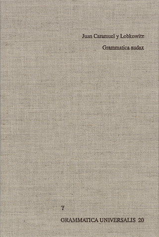 Praecursor Logicus complectens Grammaticam audacem