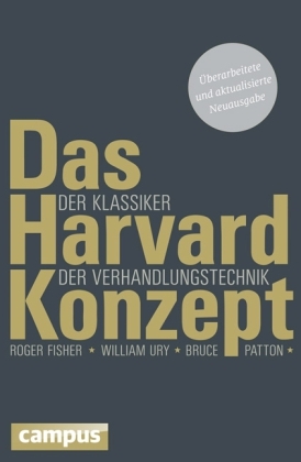 Das Harvard-Konzept - Roger Fisher, William Ury, Bruce Patton