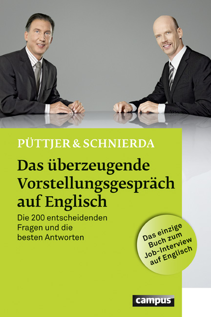 Das &uuml;berzeugende Vorstellungsgespr&auml;ch auf Englisch - Christian P&uuml;ttjer, Uwe Schnierda
