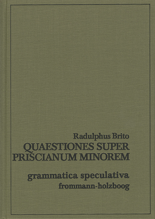 Quaestiones super Priscianum minorem