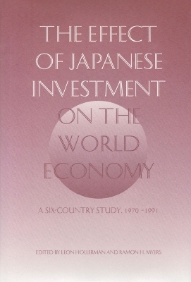 The Effect of Japanese Investment on the World Economy