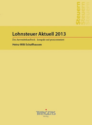 Lohnsteuer Aktuell 2013