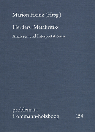 Herders ›Metakritik‹