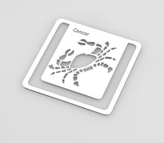 Zodiac Bookmarks Cancer-KREBS