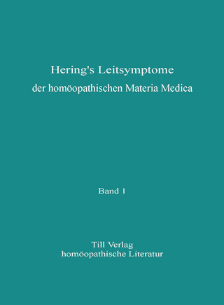 Hering's Leitsymptome der homöopathischen Materia Medica