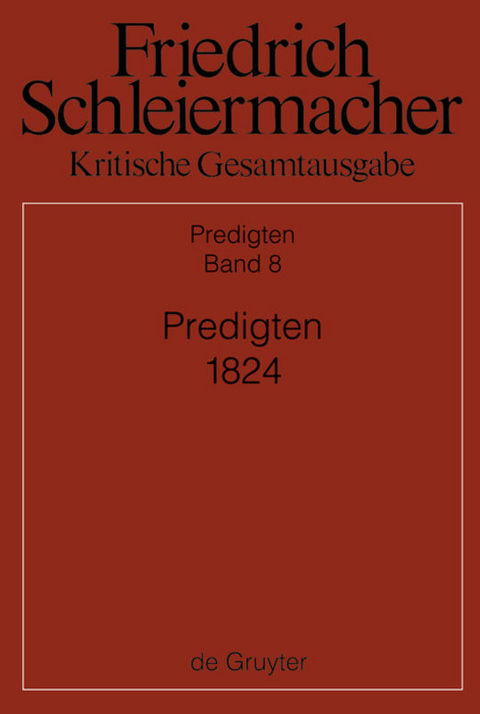 Predigten 1824 - 